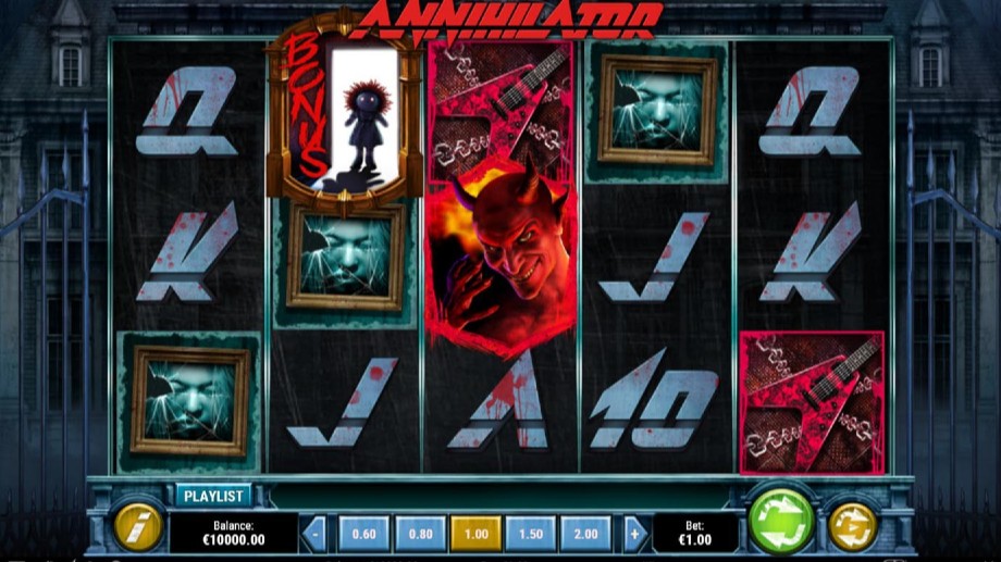 Annihilator slot base game