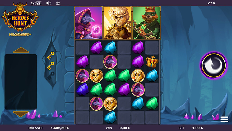 Heroes Hunt Megaways Heroes Hunt features