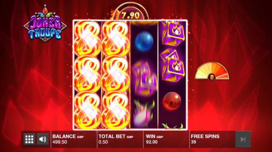 Joker Troupe slot Red Joker Free Spins feature