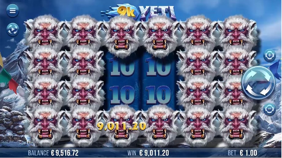 9k Yeti slot Free Spins feature