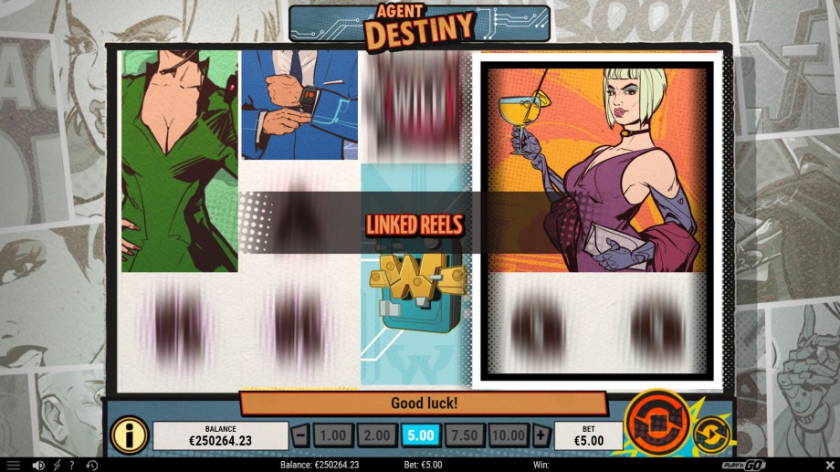 Agent Destiny Slot Linked Reels feature
