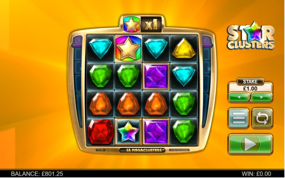 Star Clusters slot base game