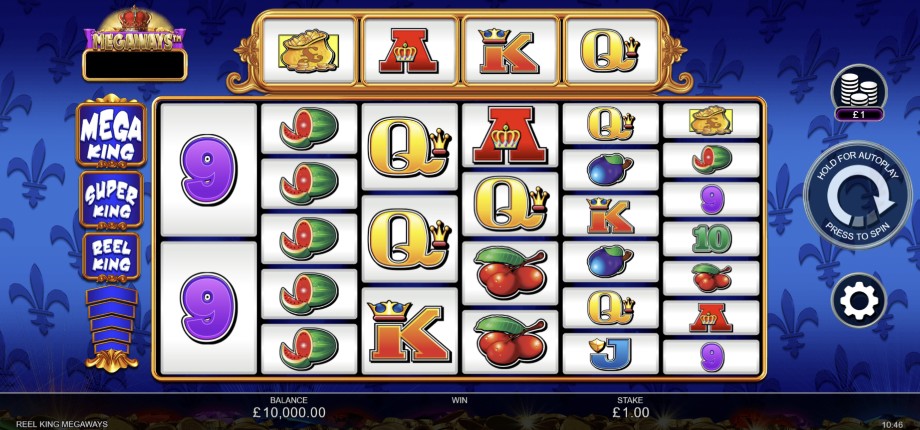 Reel King Megaways slot base game