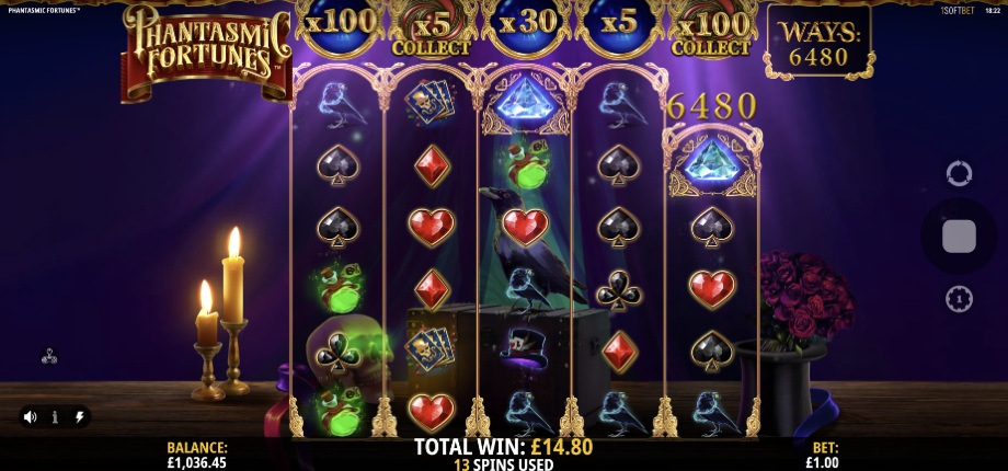 Phantasmic Fortunes slot Free Spins feature