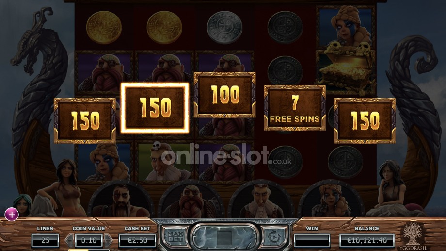 Vikings Go Berzerk slot Golden Treasure Chests feature