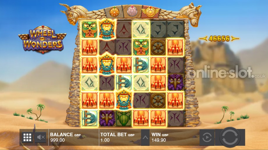 Wheel of Wonders slot base game
