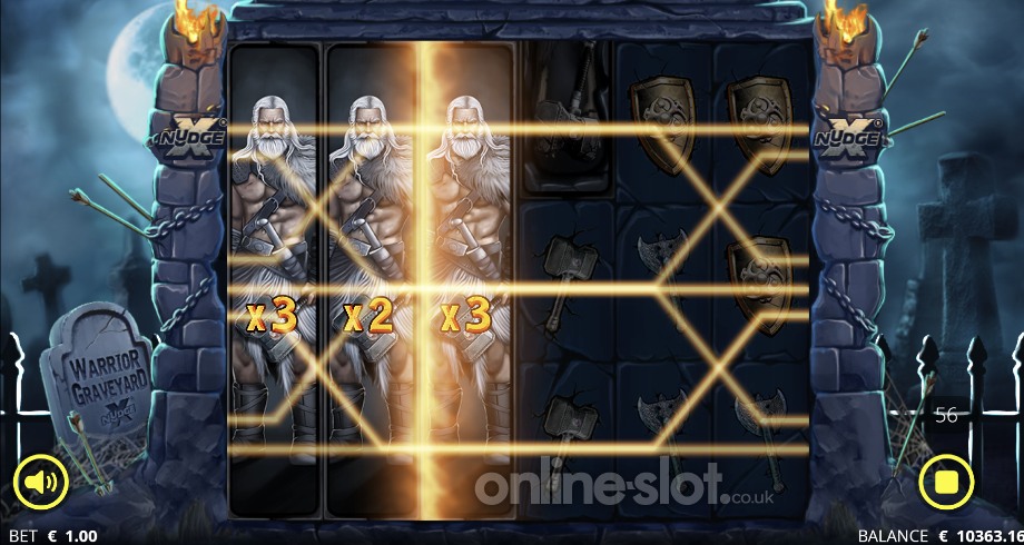 warrior graveyard slot warrior attack feature