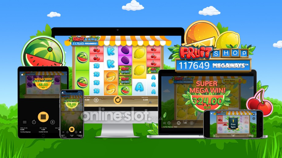 fruit shop megaways slot devices