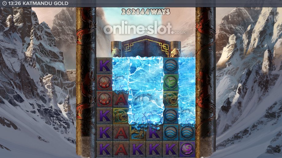 katmandu gold slot ice climber feature
