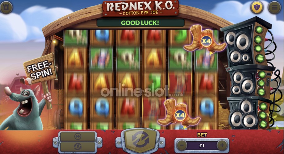 rednex ko slot dancing wilds feature