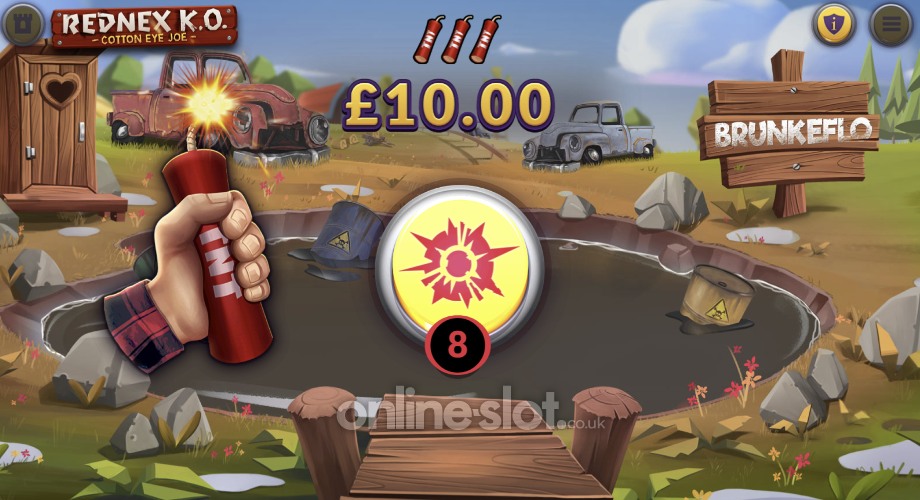 rednex ko slot dynamite fishing bonus feature
