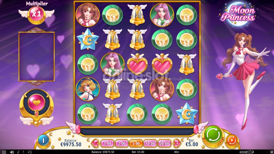 moon princess slot base game