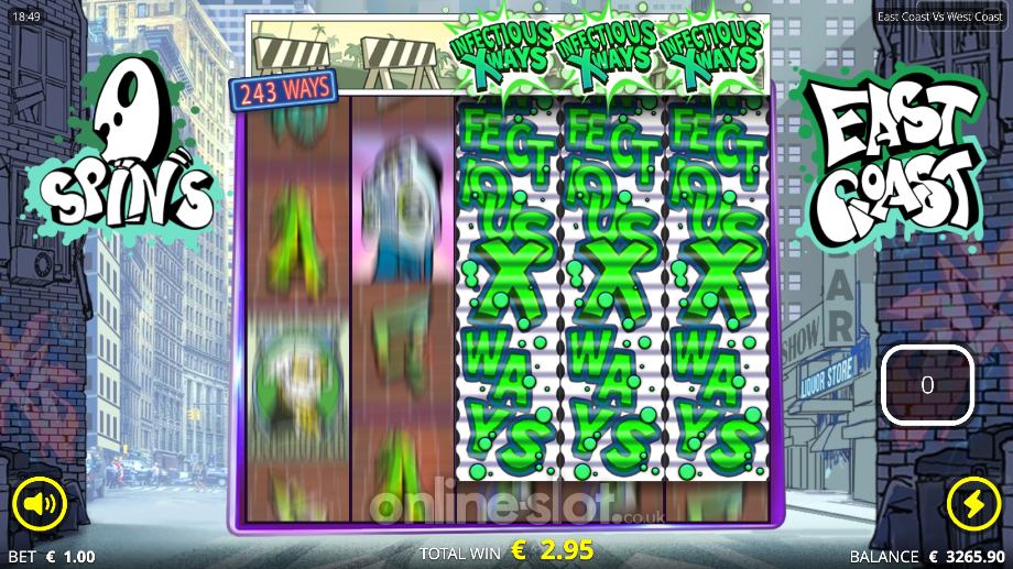 east coast vs west coast slot east coast spins feature