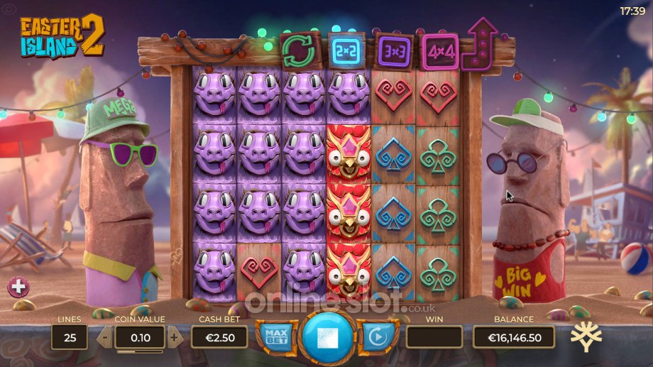 easter island 2 slot base game