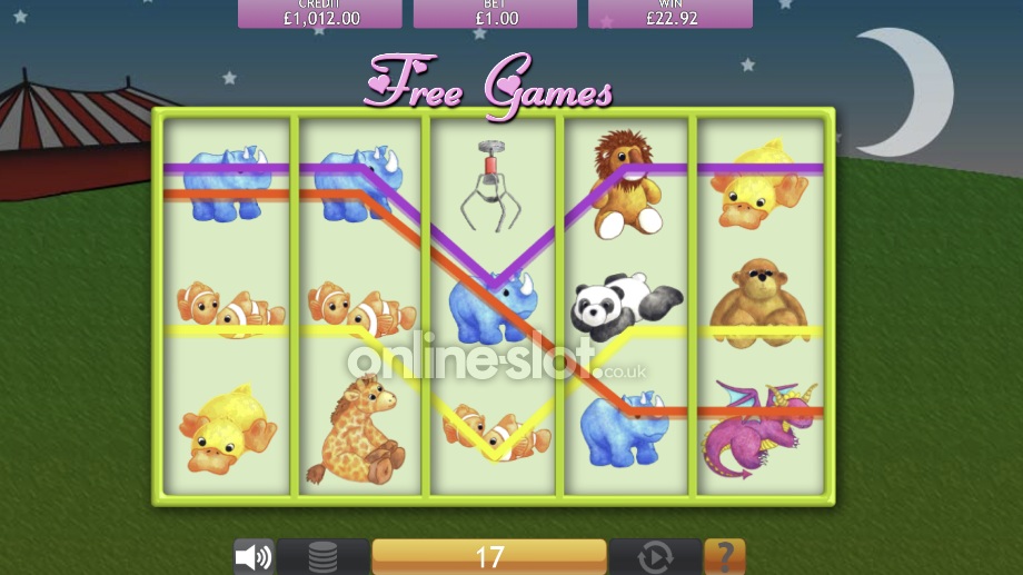 fluffy favourites slot free games feature
