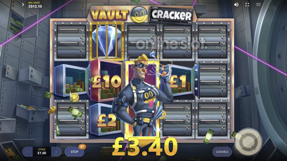 vault cracker slot heist master feature