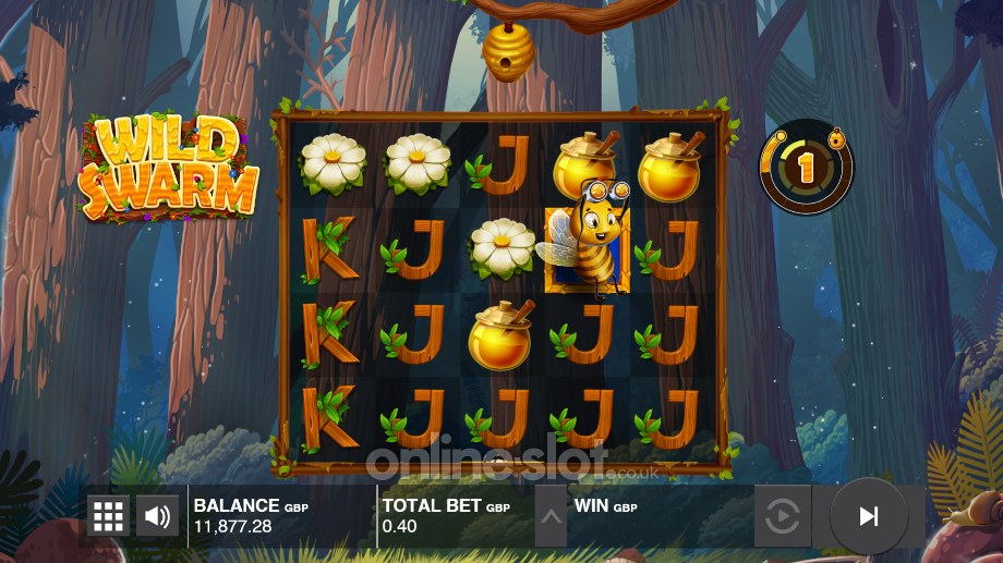 wild swarm slot base game