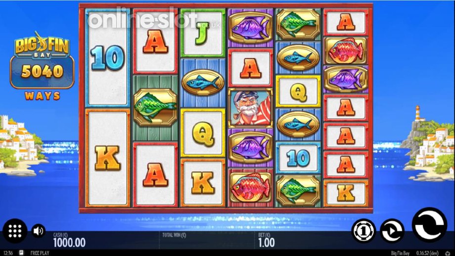 big fin bay slot base game
