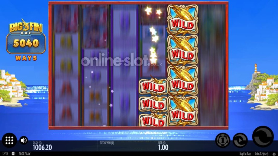 big fin bay slot mystery wild feature