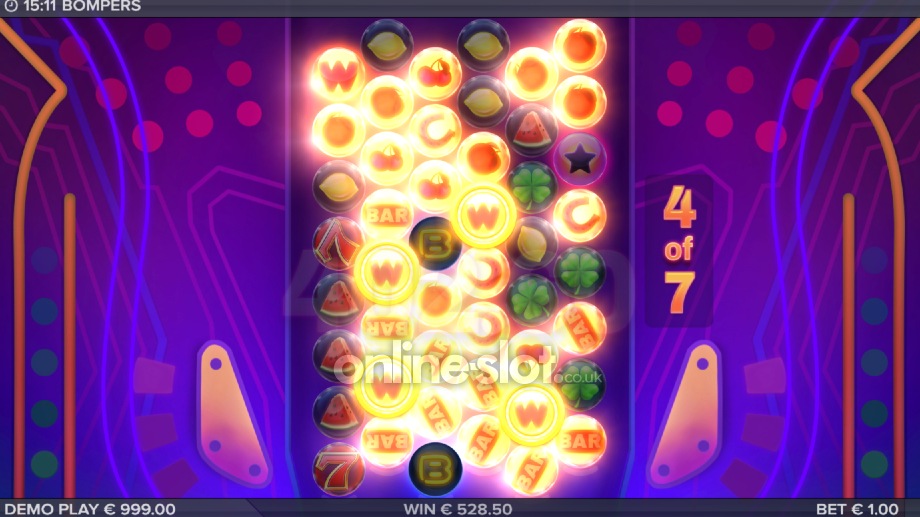 bompers slot free drops bonus feature