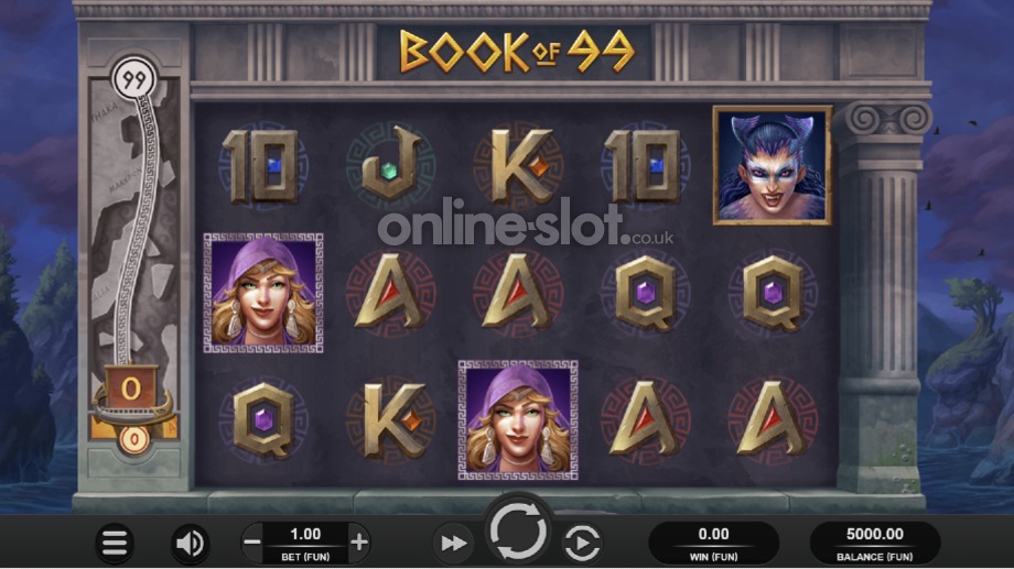 book of 99 slot base game