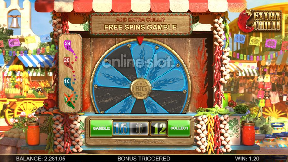 extra chilli megaways slot free spins gamble feature