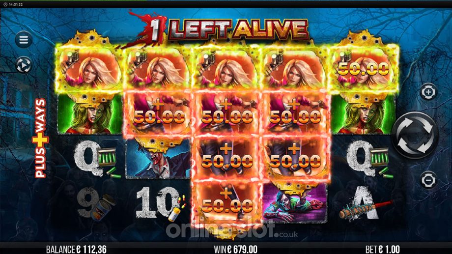 1 left alive slot plus ways feature