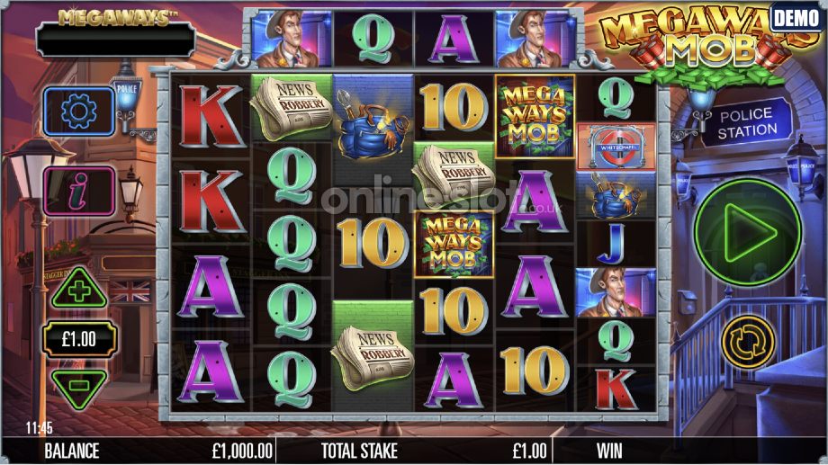 megaways bob slot base game