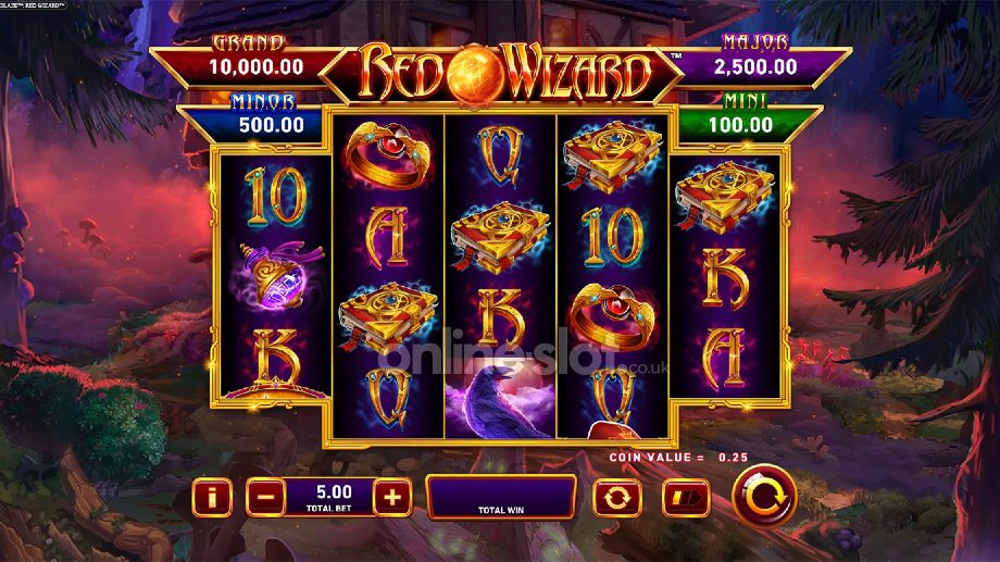 red wizard slot base game
