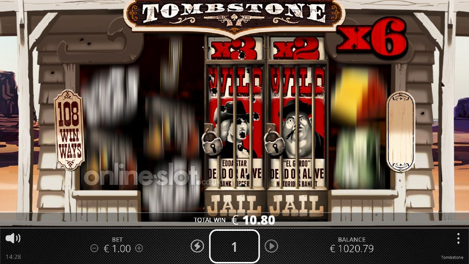 tombstone slot bounty spins feature