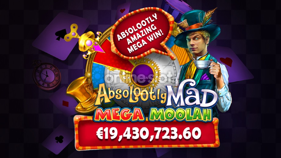 absolootly mad mega moolah slot world record jackpot