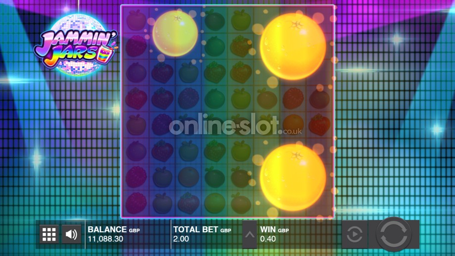 jammin jars slot rainbow feature