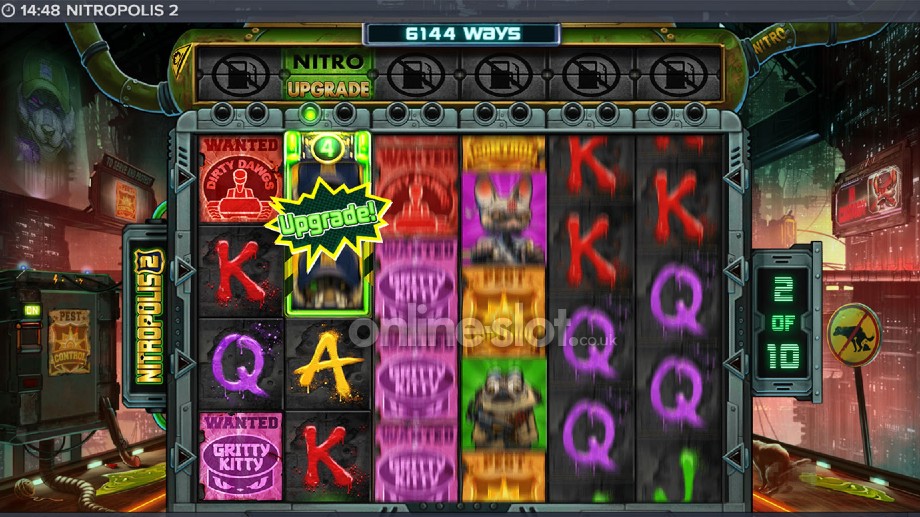 nitropolis 2 slot nitro upgrade feature