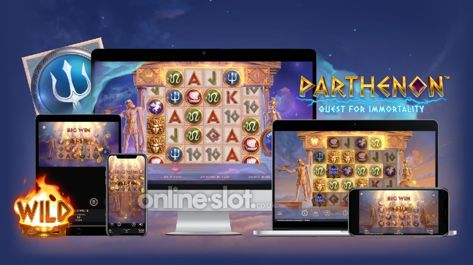 parthenon quest for immortality slot devices