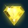 starburst symbol yellow gem symbol