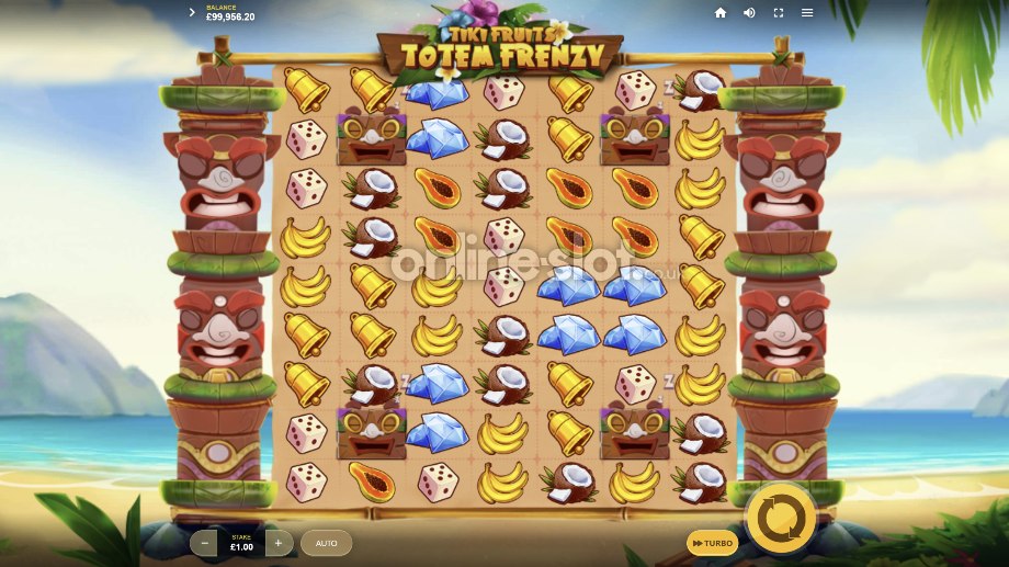 tiki fruits totem frenzy slot base game