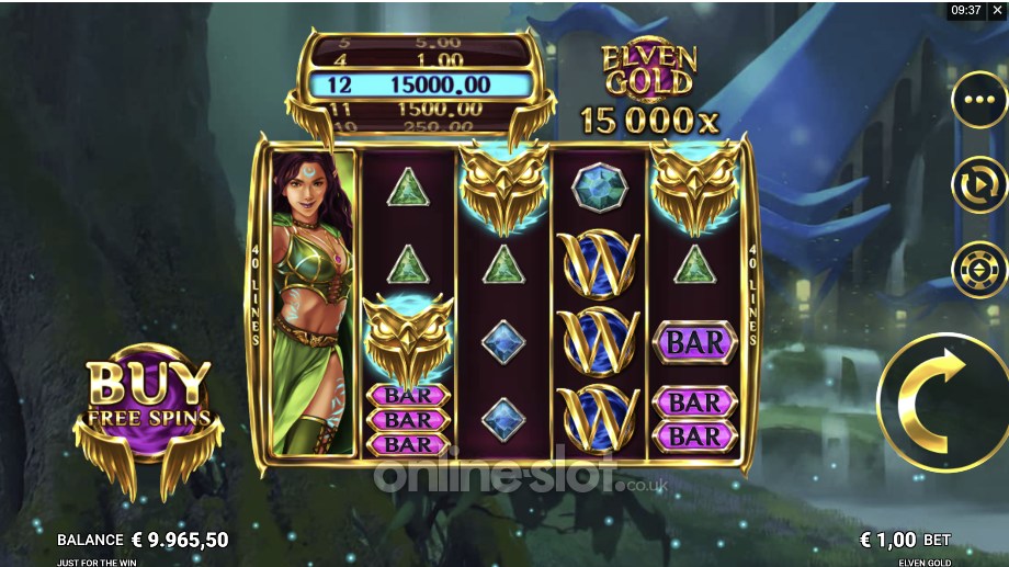 elven gold slot base game