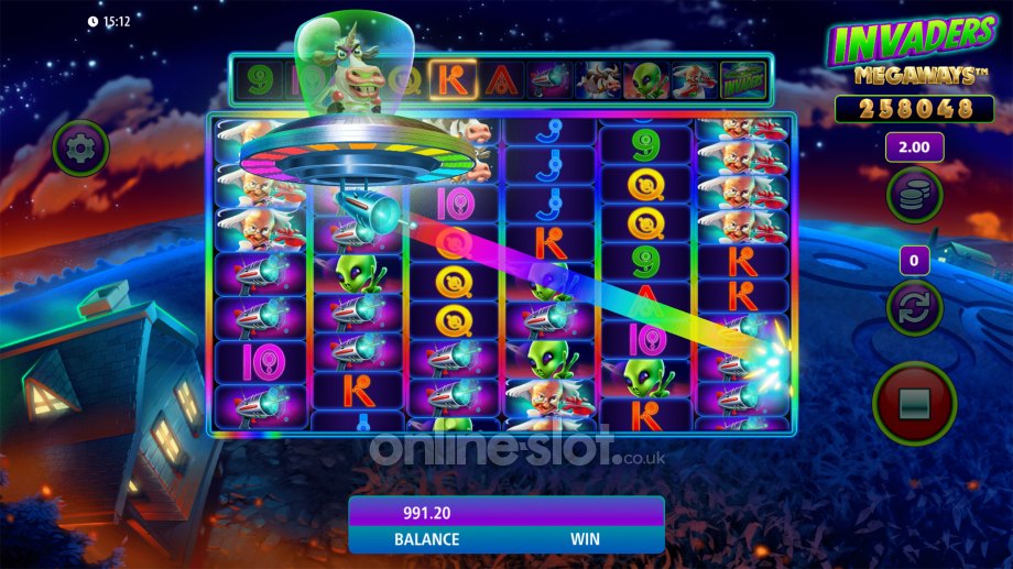 invaders megaways slot mythical unicow feature