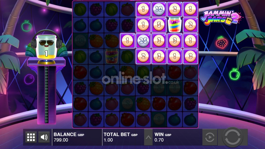 jammin jars 2 slot base game
