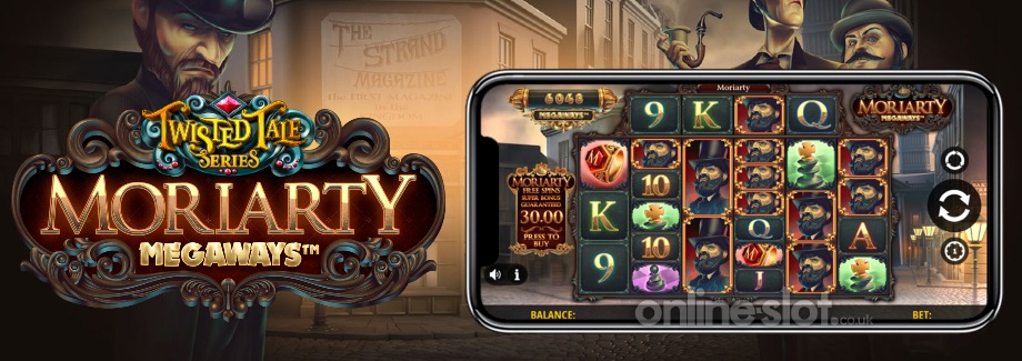 moriarty megaways mobile slot