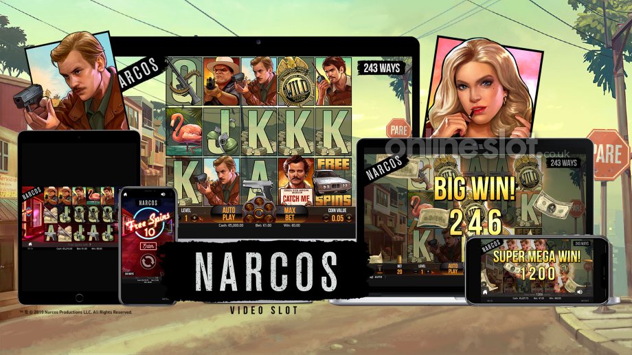 narcos slot devices