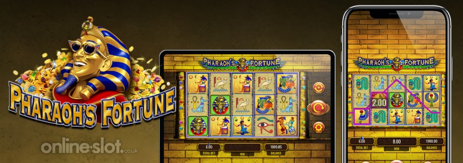 pharaohs fortune mobile slot