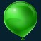 pop slot green balloon symbol