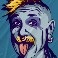 punk rocker slot einstein symbol