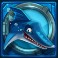 razor shark slot blue shark symbol