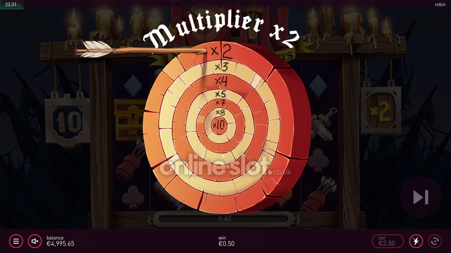 robin sherwood marauders slot super free spins feature
