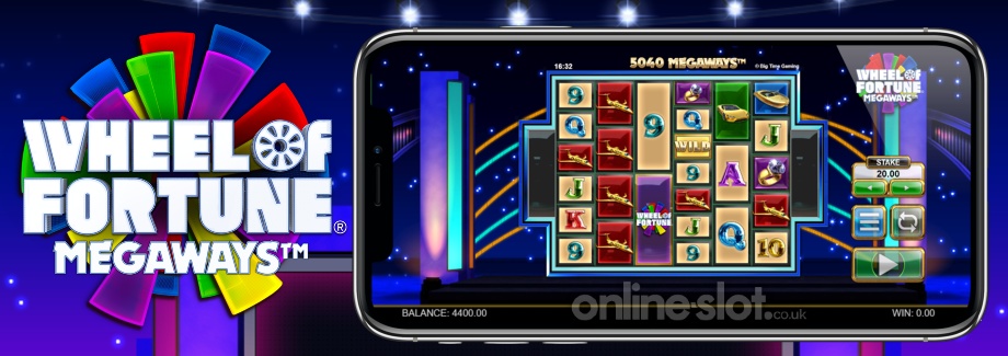 wheel of fortune megaways mobile slot
