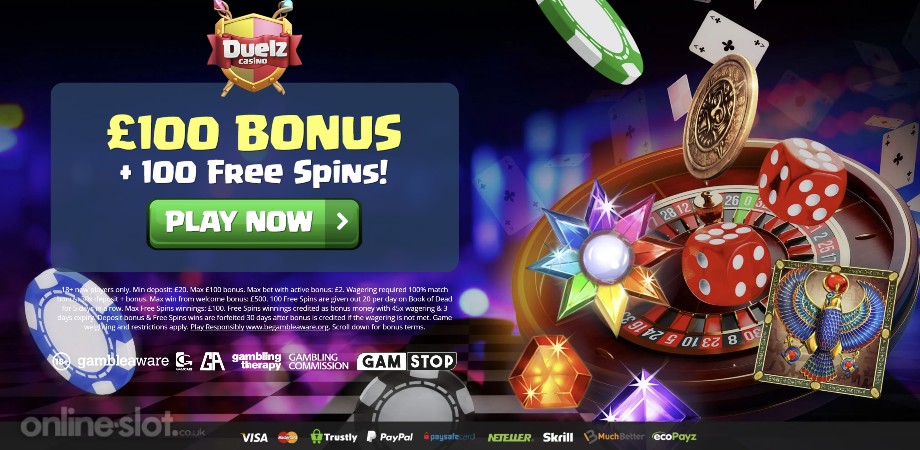 duelz casino welcome bonus