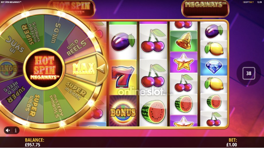hot spin megaways slot max megaways feature