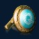 mega fortune slot gold cufflink symbol